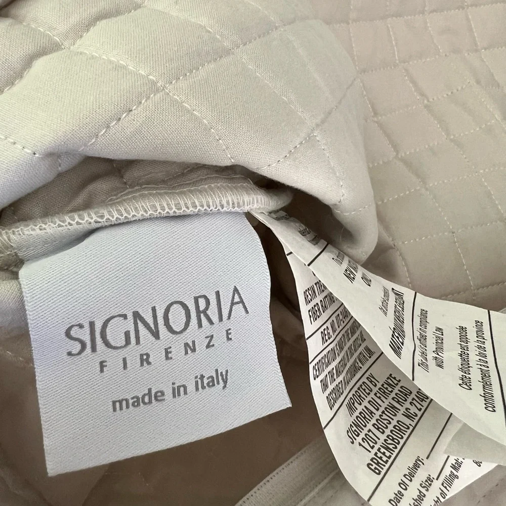 Signoria Firenze Quilted Euro Sham